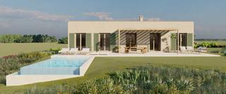 Residential Plot in Petra. Finca con proyecto de casa y piscina