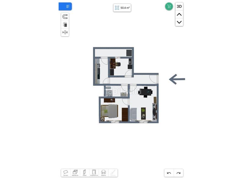 Foto fa34a94d-7bd5-4f6d-ad36-fbd278c4f00b. Etagenwohnung in Porta Barcelona