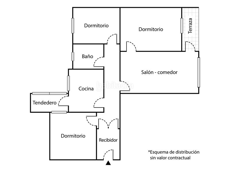 Foto cf5869d6-b0ca-4bf4-8fe3-ec7172208d46. Appartamento con riscaldamento in Casco Antiguo Alcorcón