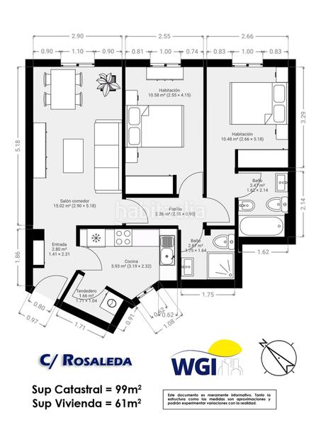 Foto c236b93a-0e87-499d-b7bc-19a551285d96. Pis amb calefacció aparcament a Manzanares el Real