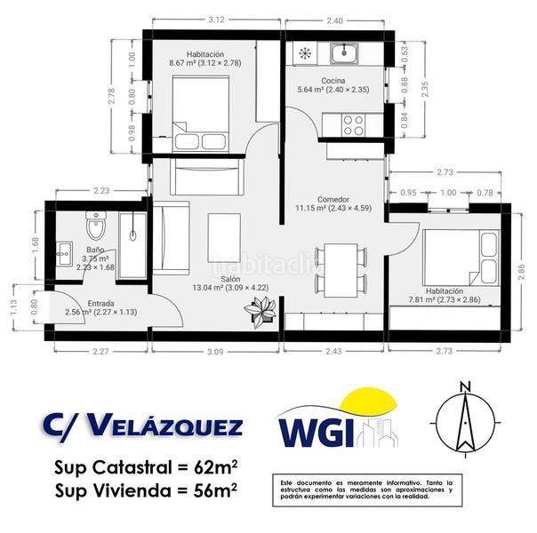 Foto 0d6d4e70-2d49-43cf-9252-496cac5ada0b. Appartement avec chauffage dans Castellana Madrid