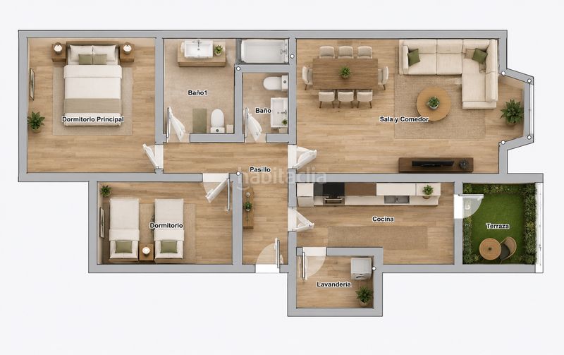 Foto a9f1a61c-7bdc-483d-a372-927b107277fd. Apartamento en avenida de ibiza 7 ***apartamento en planta baja junto al golf campoamor con piscina y terraza*** en Orihuela
