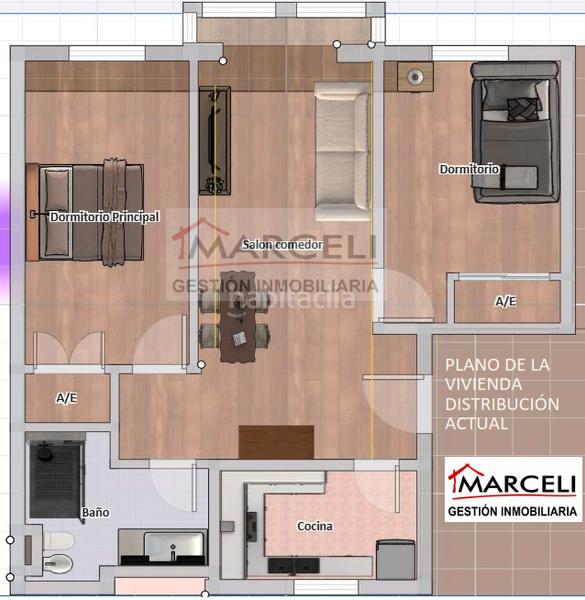 Foto b363d47e-7090-4b9c-b85d-16d2332ca532. Etagenwohnung mit heizung in Imperial Madrid