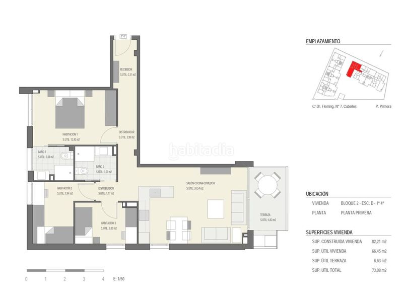 Foto 391535b7-acc7-4308-99f0-1c97b139eda6. Apartament a calle doctor fleming 7 a Bardaji-El Molí de Baix Cubelles