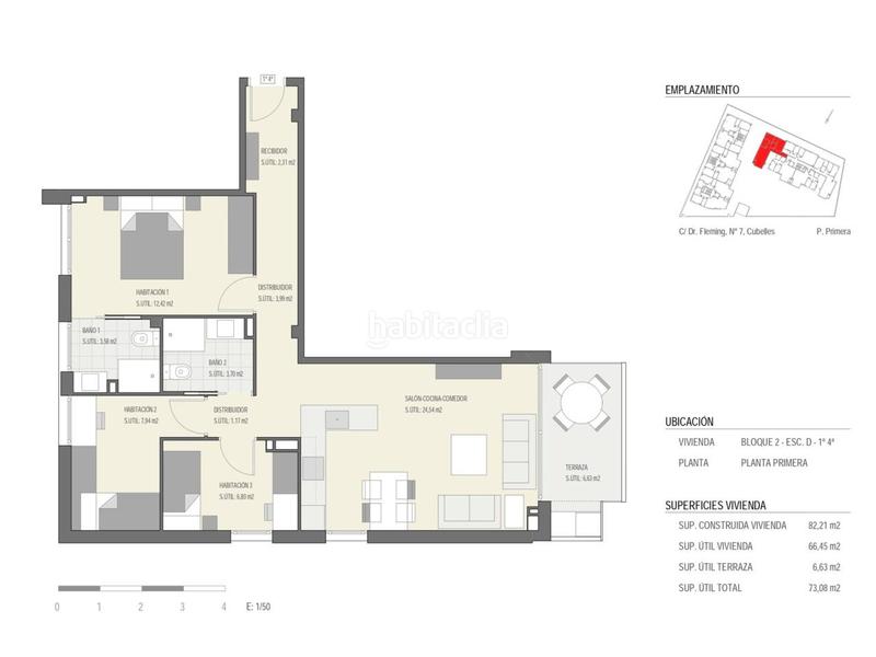 Foto 391535b7-acc7-4308-99f0-1c97b139eda6. Appartement dans doctor fleming 7 dans Bardaji-El Molí de Baix Cubelles