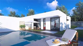 Casa aparellada a Los Ángeles de San Rafael. Pareados de nueva construcción de 4 dormitorios en parcelas de 5