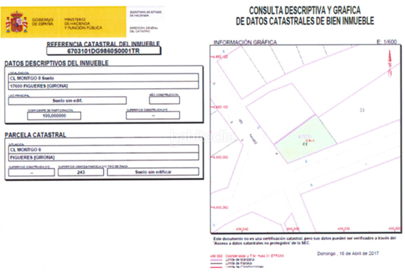 Foto 0e1920d3-4e35-44c7-9bcd-3e9d3a5268a4. Terreno residencial en n/a en Eixample-Horta Capallera Figueres