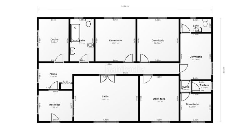 Foto dc9b70a3-2735-4ea7-aa0a-fbfd8312ba8c. House with parking in Puentes Viejas