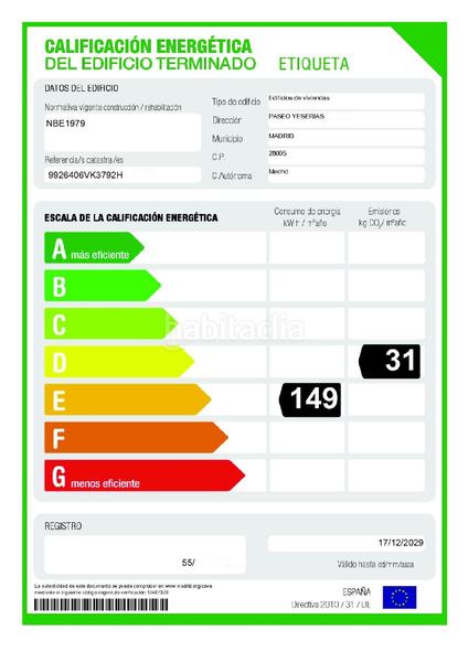 Foto 1316a237-432a-452f-9e08-c64dfc465a29. Flat with heating parking pool in Acacias Madrid