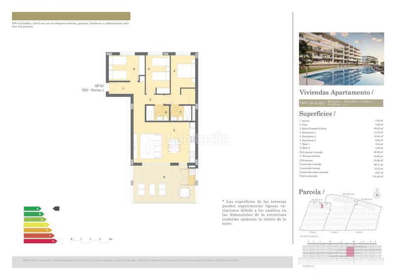 Foto 76dd7c8a-bc8f-4c7d-a956-b0d0c65a372f. Apartment with parking pool in Bonalba-Cotoveta Mutxamel