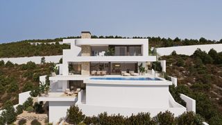 Xalet a Cumbre del Sol. Villa en cumbre del sol