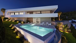 Xalet a Cumbre del Sol. Villa en cumbre del sol
