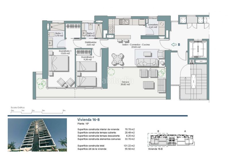 Foto 94bf531b-cde4-4c2d-9e13-23f5e4bd0e69. Apartament amb piscina a Rincón Bajo Benidorm