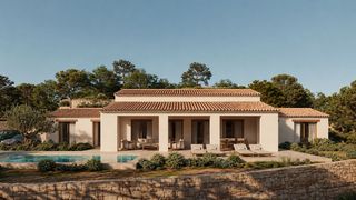 Chalet in Benissa Pueblo. Villa en benissa
