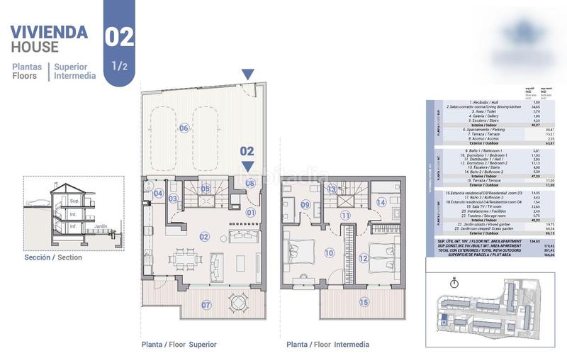 Foto b12f1202-55c2-4339-9f53-bd366467e484. Reihenhaus mit parking pool in Montebello - Nou Espai Nucia (la)