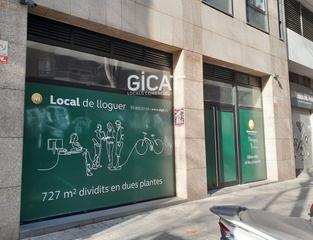 Lloguer Local Comercial  Calàbria. Gran local  oficina en leixample
