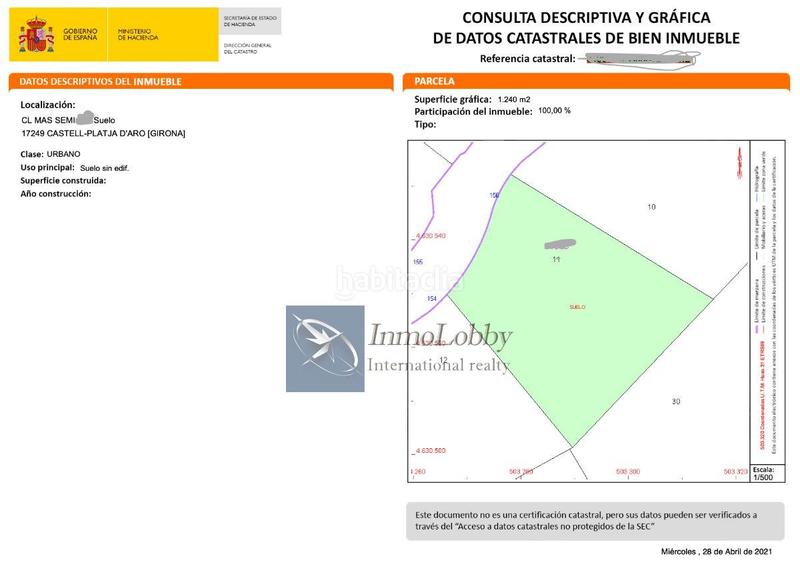 Foto 74f1c269-0e16-4c21-b976-8415310b920e. Terrain résidentiel dans n/a dans Urbanitzacions Platja d´Aro