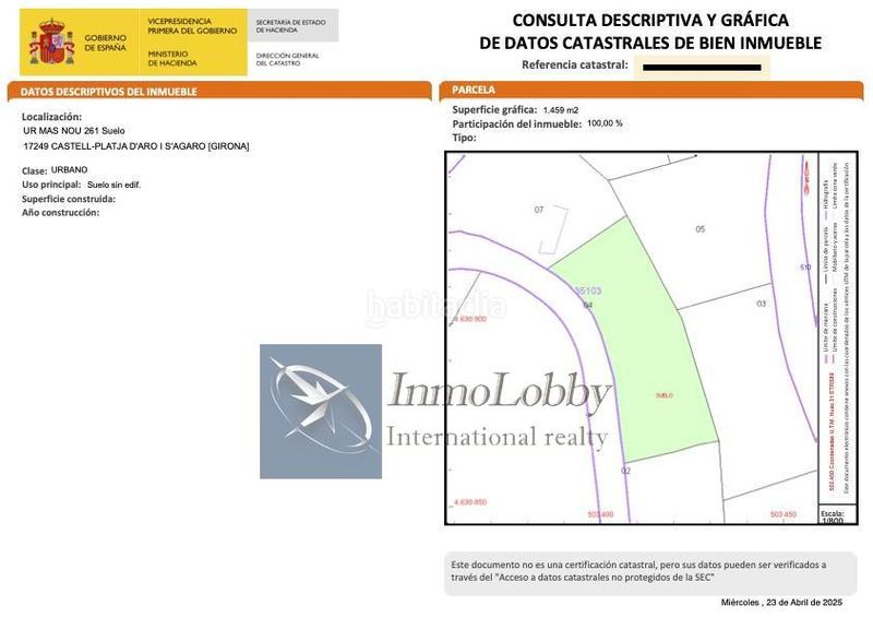 Foto 790ff191-4067-421c-a39a-66f0590d9b7f. Terreno residencial platja daroterreno en Urbanitzacions Platja d´Aro