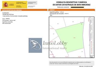 Terreny residencial  Mas nou. Platja daroterreno
