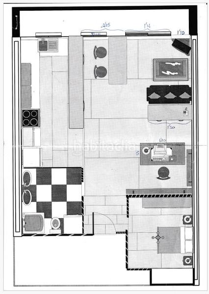 Foto e0bcfd57-6db9-4217-ba82-832fce8ae8b8. Flat in Canillejas Madrid