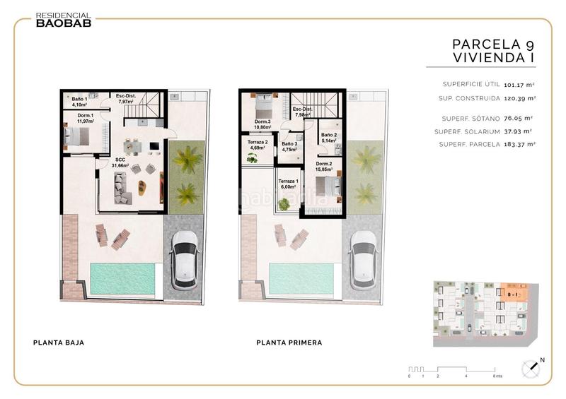 Foto f921fd93-3e42-44c9-b961-c32ea0d765ba. Casa adossada amb aparcament a Benijófar