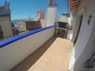 Rent Penthouse in Centre. Atico con vistas al mar