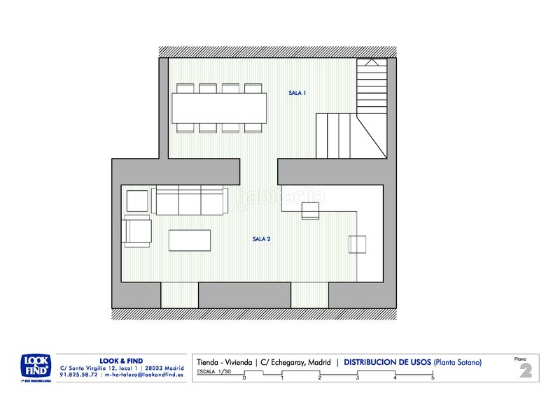 Foto 6b9f88b2-826a-435d-9f95-728dc5900b57. Planta baixa a calle de echegaray 27 a Cortes-Huertas Madrid