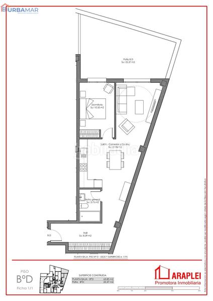 Foto 38fe4b0a-7ef6-4d24-911c-b725e18ed7fa. Etagenwohnung mit heizung in San José-Buenos Aires Pinto