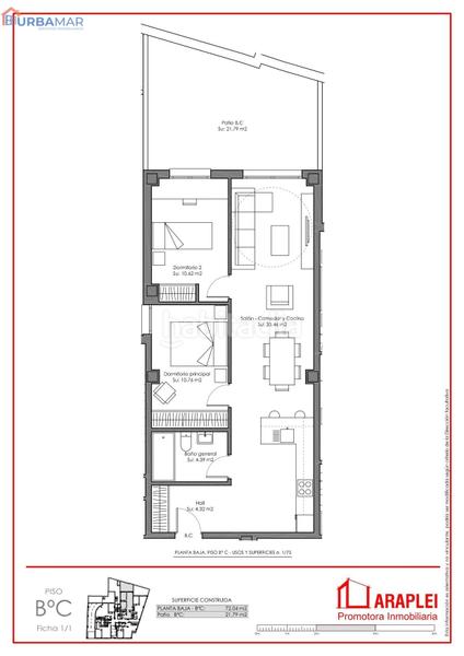 Foto 42e5c282-f587-48d4-a3d4-134bc4f46600. Etagenwohnung mit heizung in San José-Buenos Aires Pinto