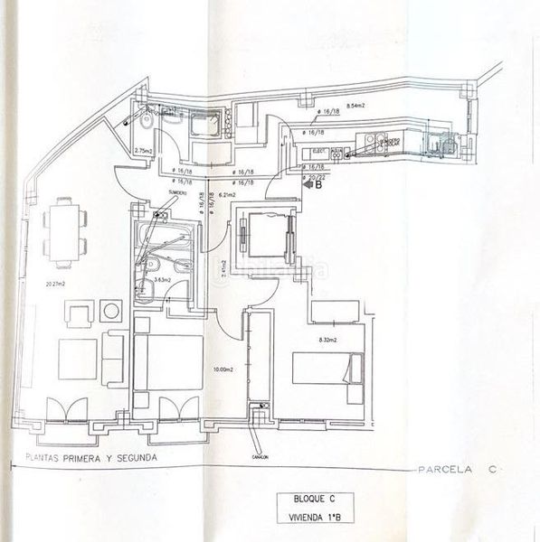 Foto 5800eb5d-a83f-4e56-8622-76c835cb6cb2. Miete etagenwohnung mit heizung parking pool in Puerta Bonita Madrid