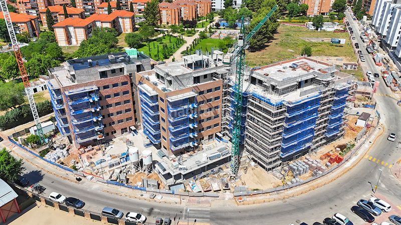 Foto cf774fca-e7e0-4b8a-be80-e333e2a052bf. Promoció Nueva Ciudad del Aire a Alcalá de Henares. Habitatges d´obra nova