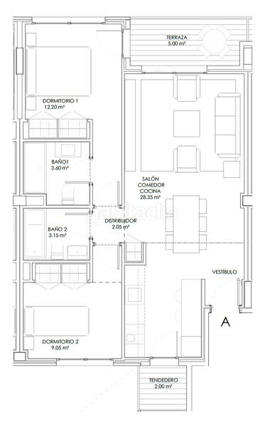 Foto 85e11229-92ce-4672-b8a3-561555baf30a. Appartement 75m<sup>2</sup> dans concepción arenal 63 dans Las Cañas Guadalajara