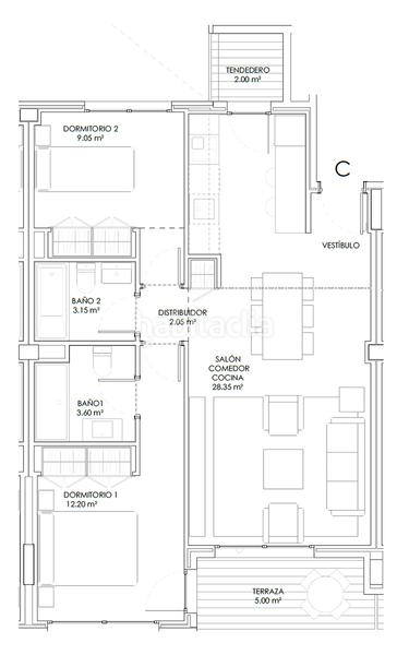 Foto ac4c0955-e189-4605-a7bd-4be9e9cbfaaf. Flat 75m<sup>2</sup> in concepción arenal 63 in Las Cañas Guadalajara