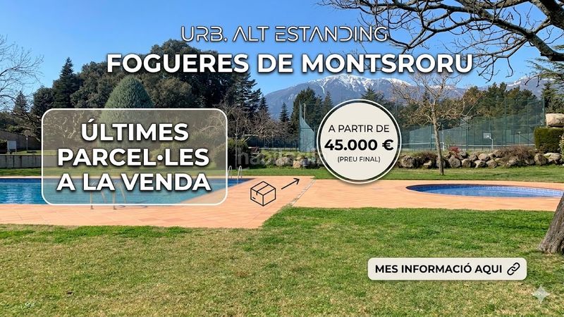 Foto ad7a1681-0220-4d09-bc28-c2f51e9291d3. Terreno residencial parcela en venta a partir de 45.000 en fogueras de montsoriu en Arbúcies