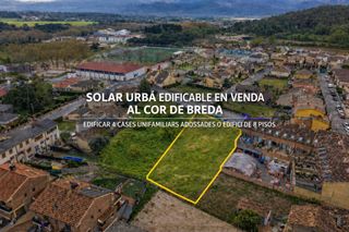 Terrain résidentiel à Gaserans 12. Solar urbano edificable en venta en el corazón de breda  edifica
