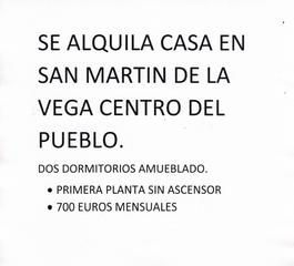 Location Maison  Plaza de la constitución 4. Casa en alquiler
