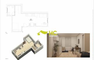 Lloguer Estudi a El Bosque. Estudio en alquiler en urbanización  el bosque, 1 dormitorio.