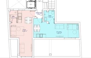 Piso en Acacias. 2 estupendos apartamentos, con una rentabilidad de 6%, próximo a