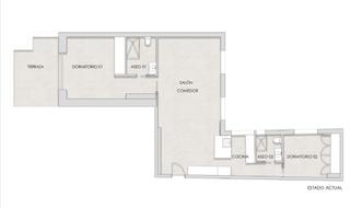 Piso en Almagro. Magnífico piso totalmente reformado, de 110 m2, 2 dormitorios y