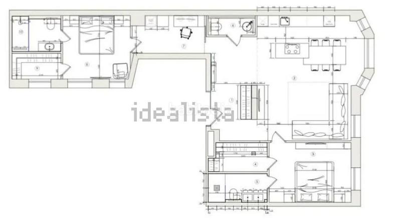 Foto 3bf81c10-9cb3-4629-9abe-2577dcc3bbe9. Piso magnífico y luminoso piso de lujo, amueblado y totalmente reformado, de 155 m2, 2 habitaciones y un balcón; próximo al metro lista en Madrid