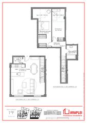 Duplex  Calle de terreros. Duplex de 2 habitaciones de obra nueva