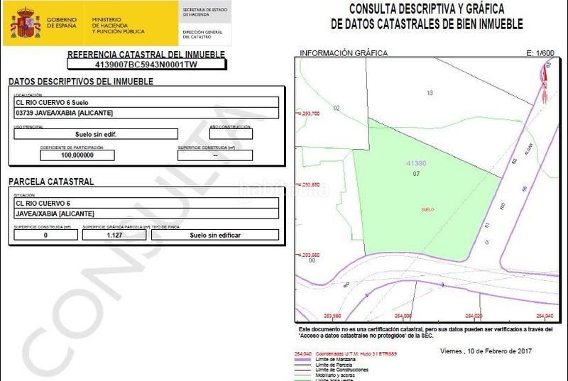Foto 76b277b9-83e1-4019-a0cc-3e1c5cd26339. Terreny residencial a Partida Comunes-Adsubia Xàbia