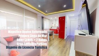 Penthouse in Malgrat de Mar. D�plex en primera l�nea de mar con licencia tur�stica y terraza
