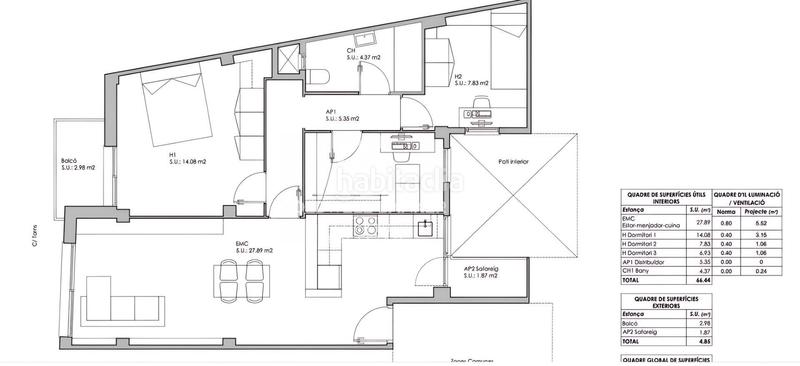 Foto 07eee362-5ac4-4685-a2aa-2fe05e243adf. Appartement avec chauffage dans Collblanc Hospitalet de Llobregat (L´)