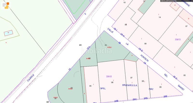 Foto fc984f8d-2652-4baf-a827-a162222c7845. Terreno residencial parcelas suelo industrial terciario poligono garganta en Crevillente