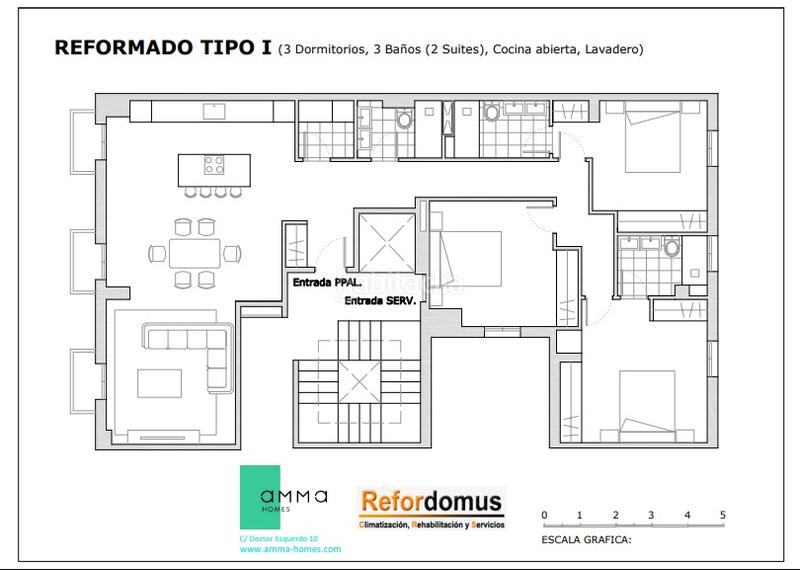 Foto 2628d3d6-c481-484b-a62c-570fed88ab6e. Pis amb calefacció aparcament a Almagro Madrid