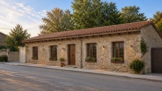 Haus in Cuatro Postes. Proyecto casa de piedra para rehabilitar en ávila ciudad
