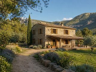 Casa a Mas Mora-Sant Daniel. Proyecto de rehabilitación de casa de piedra masia