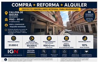 Appartement  Calle alameda manuela amo nadal. Ideal invesor. proyecto de rehabilitación integral + alquiler  p
