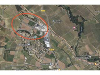 Solar industrial  Carrer diputació. Terreno industrial en venta en vilobí del penedès